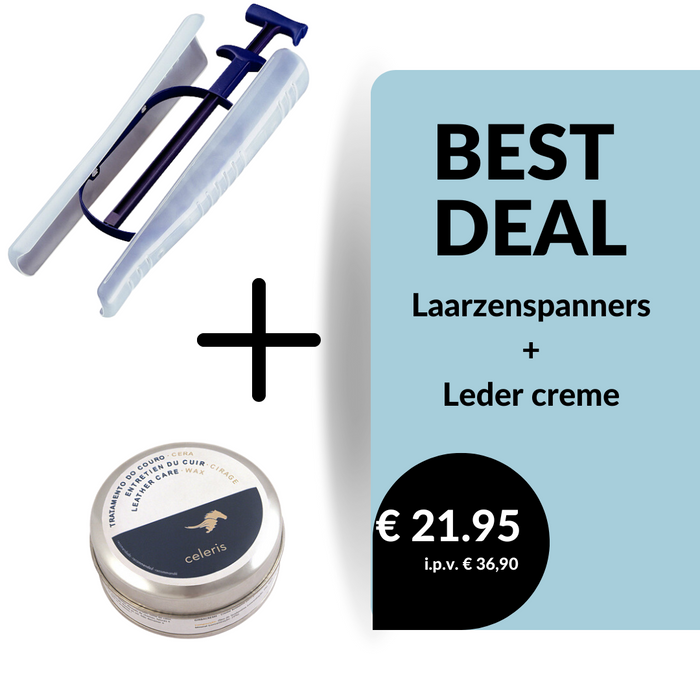 Laarzenspanner + Gratis leder crème