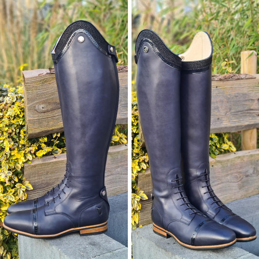 Allround riding boot with crystal black